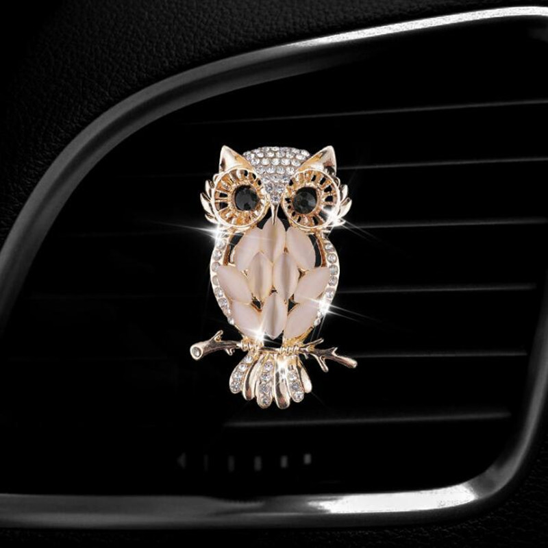 Perfume Fragrance Outlet - 1Pcs NEW Crystal Owl Car Air