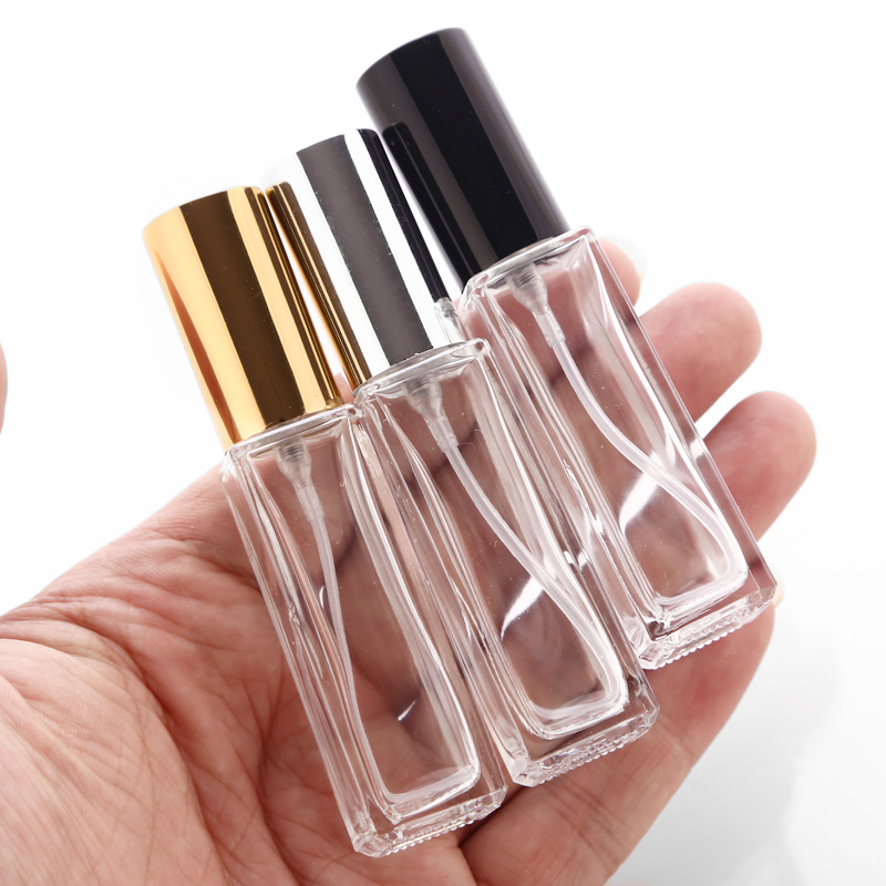Perfume Fragrance Difference - 10pcs/lot 10ml Transparent Thin Glass Spray