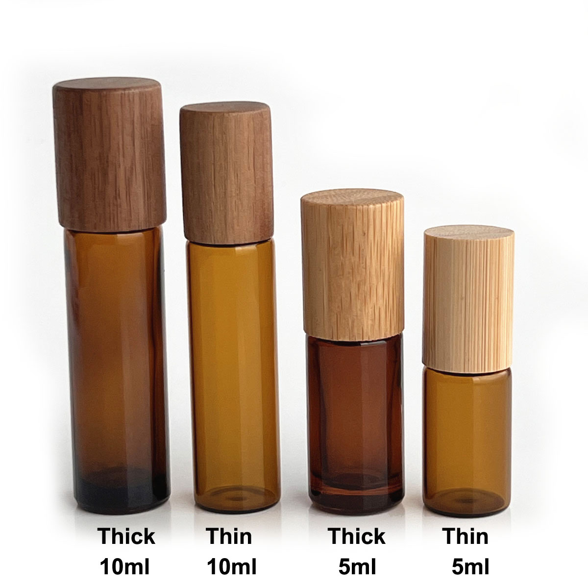 Perfume Fragrance Difference - 1x 10x 5ml 10ml Amber Clear
