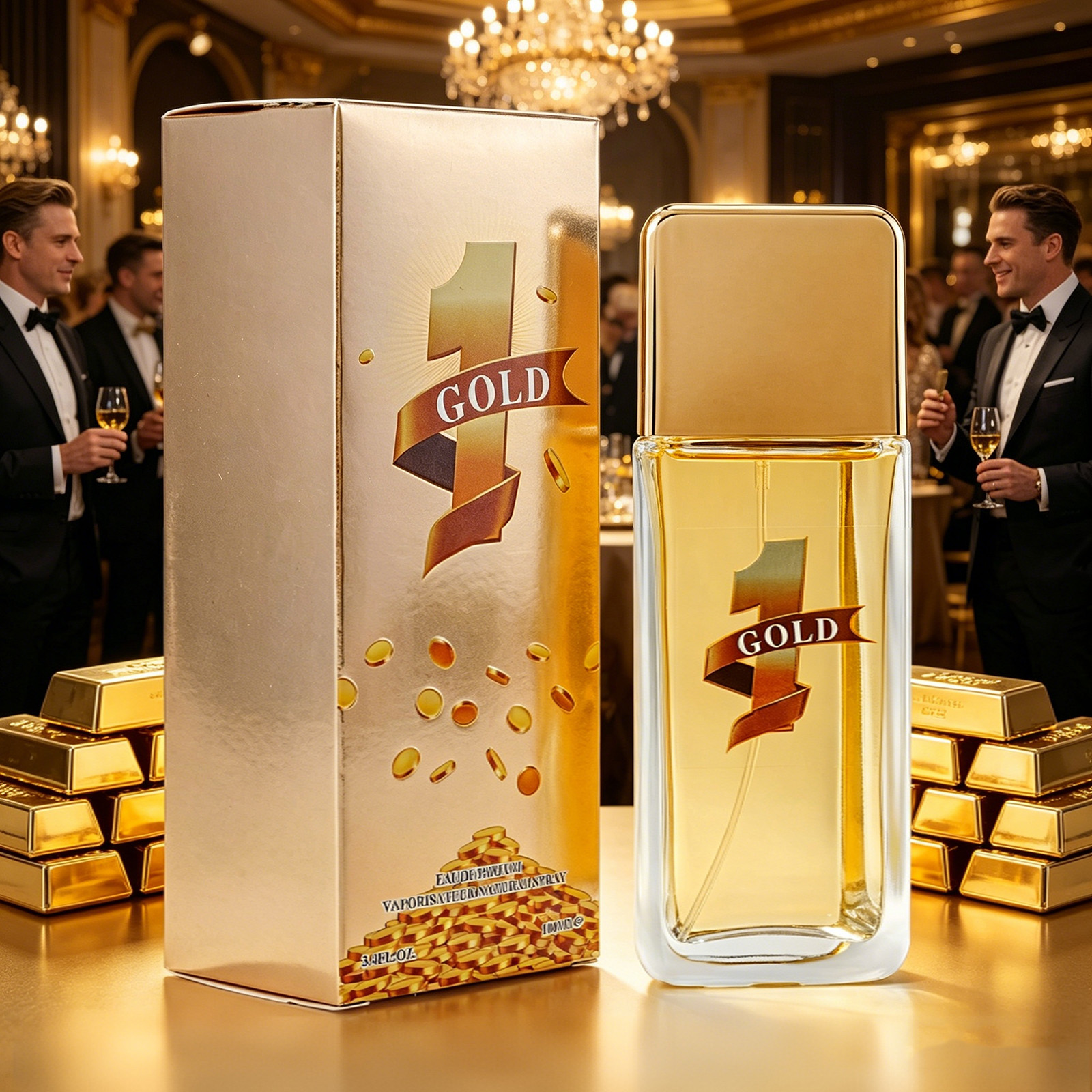 Fragrance Long Lasting Perfume - 1 GOLD 100ml Men's Perfume EDP