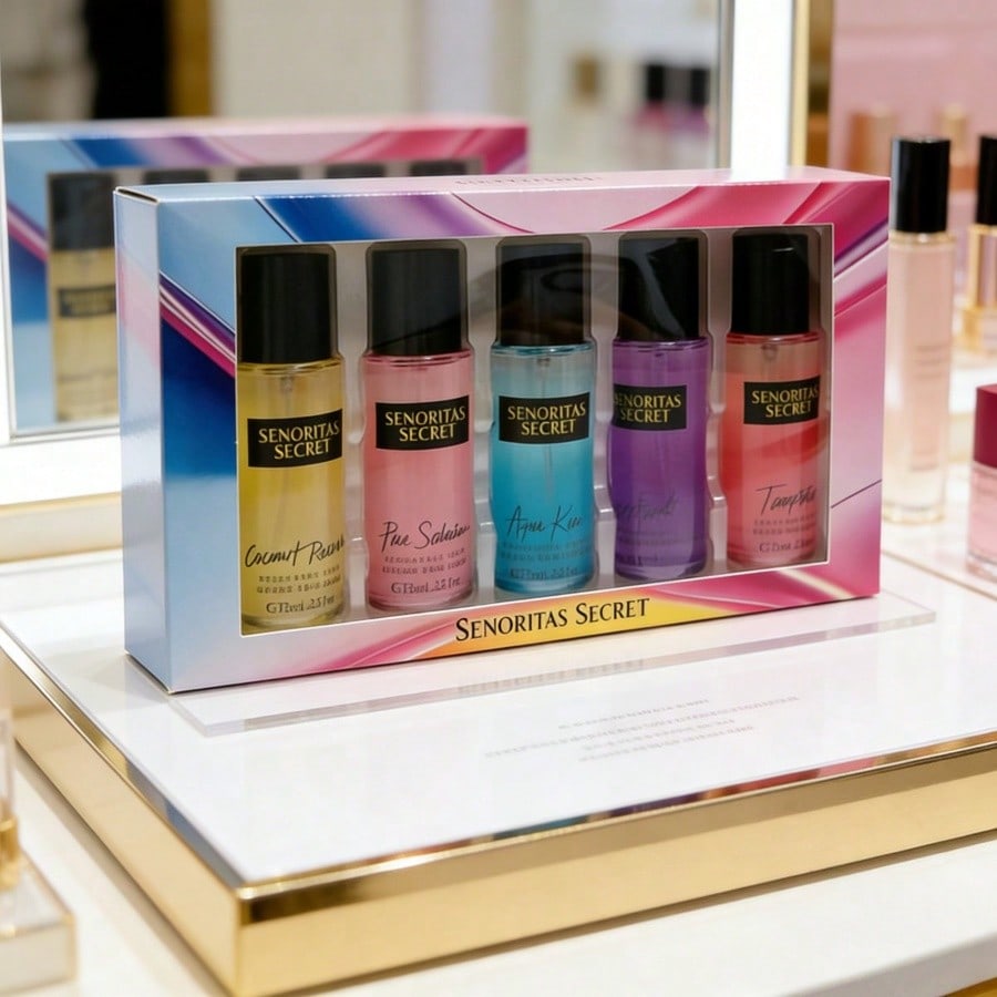 5-in-1 Women's Perfume Gift Se - Passion Fragrance Perfume บทวิจารณ์และราคา