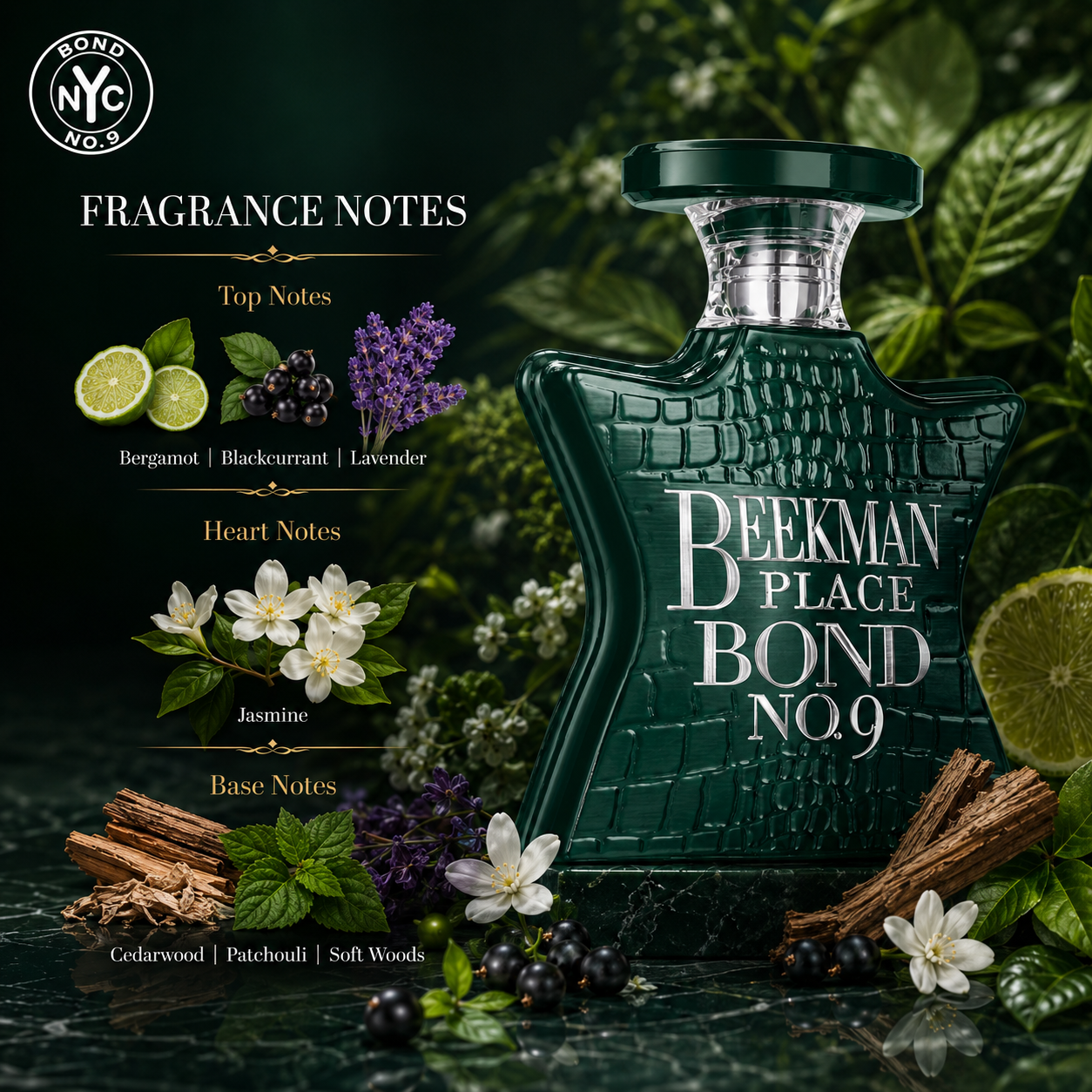 Bond No.9 Beekman Place Eau De - Perfume Adrien Fragrance บทวิจารณ์และราคา