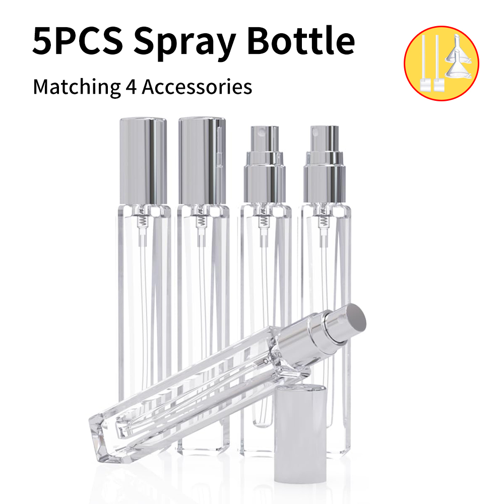 5-Piece Cologne Atomizer Empty - Perfume Fragrance Difference บทวิจารณ์และราคา
