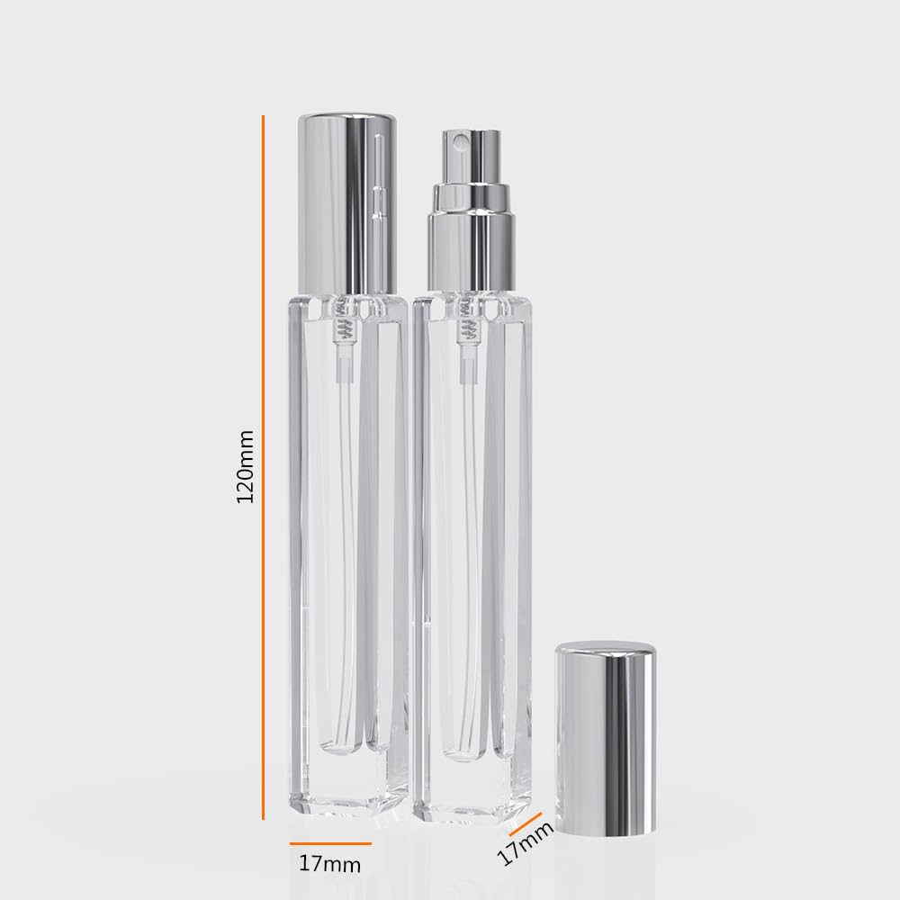 5-Piece Cologne Atomizer Empty - Perfume Fragrance Difference บทวิจารณ์และราคา