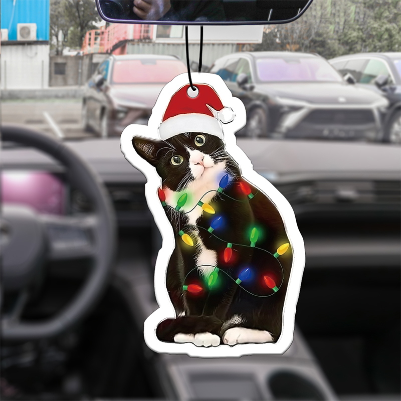 Cat Christmas Wreath Pendant,  - Perfume Fragrance For Room บทวิจารณ์และราคา