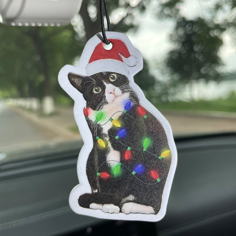 Cat Christmas Wreath Pendant,  - Perfume Fragrance For Room บทวิจารณ์และราคา