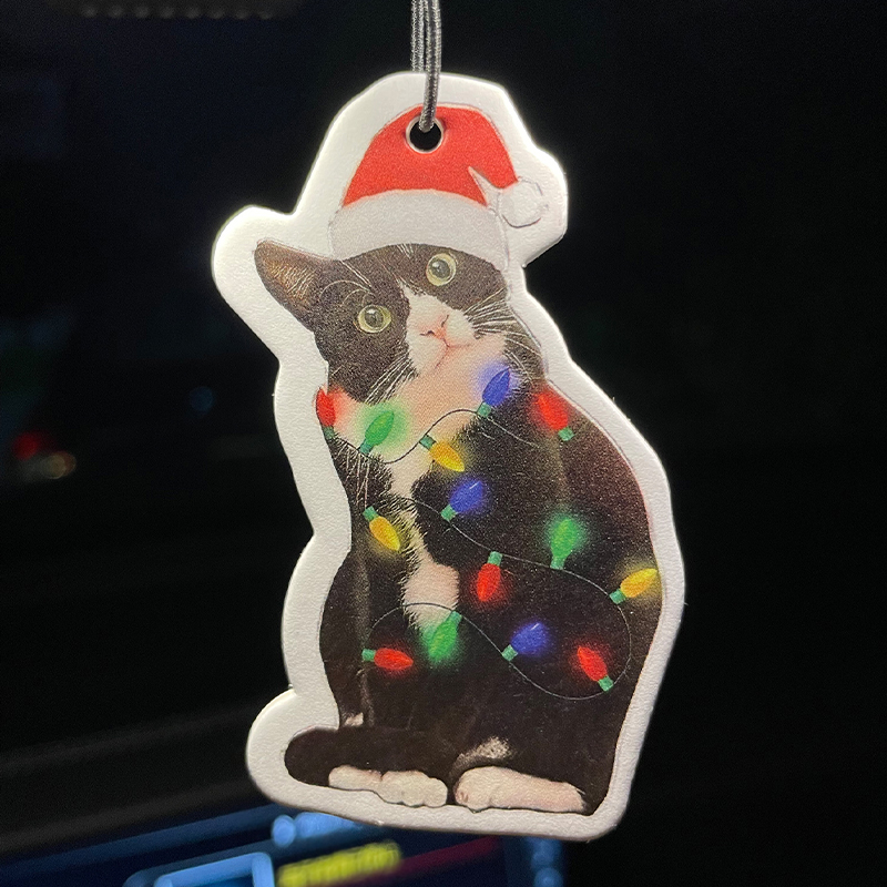 Cat Christmas Wreath Pendant,  - Perfume Fragrance For Room บทวิจารณ์และราคา