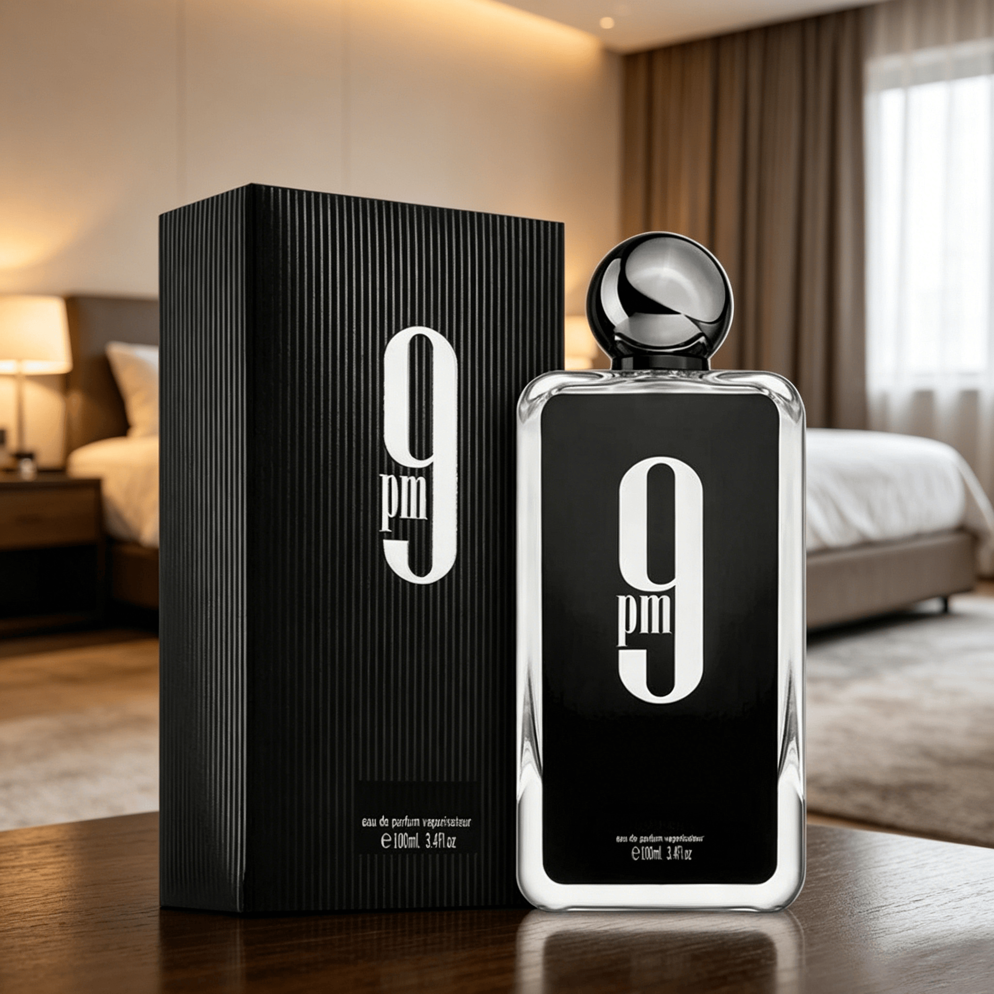 100ML Afnan 9 PM Rebel Unisex  - Perfume Adrien Fragrance บทวิจารณ์และราคา
