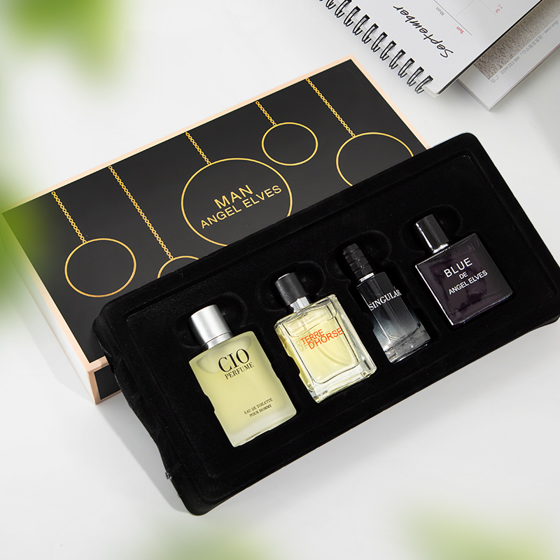 Men's Perfume Gift Set 30ML*4, - Passion Fragrance Perfume บทวิจารณ์และราคา